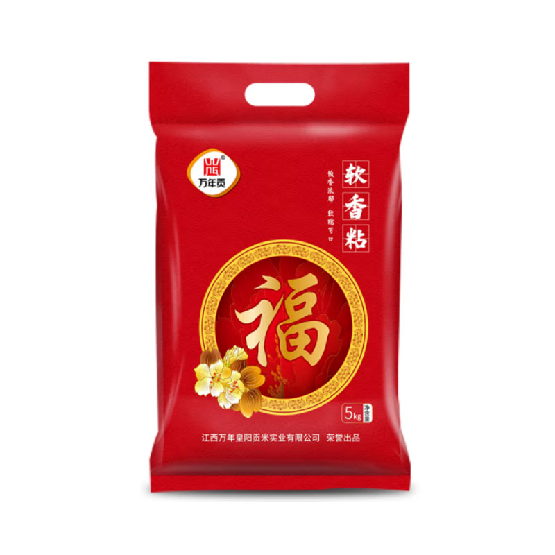 万年贡 软香粘米5KG
